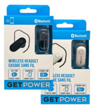 GetPower® Bluetooth® Wireless Headset Retail Packaged