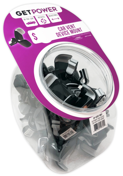 GetPower® Bowl of 30 – Adjustable Car Vent Device Mount