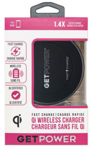 GetPower® Fast Charge Qi Certified Wireless Charger